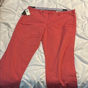 40x30 Ralph Lauren Nantucket Red Chinos Classic Cotton Khakis